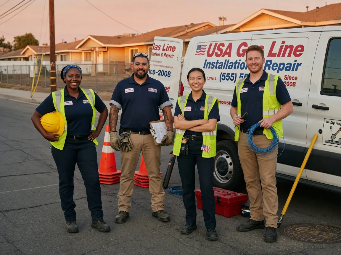 Gas Line Installation company in Underwood, WA